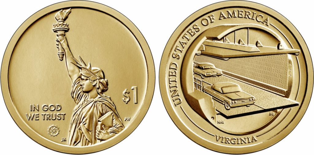 2021 Virginia American Innovation Dollar